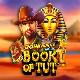 John Hunter and the Book of Tut online game logo by Pragmatic Play on pelikaanicasino.fi