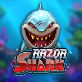 Razor Shark by Push Gaming, showcased at pelikaanicasino.fi – game logo