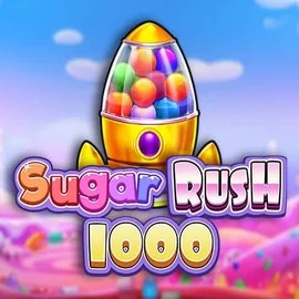 Sugar Rush 1000 logo – Slots by Pragmatic Play at Pelikaani Casino